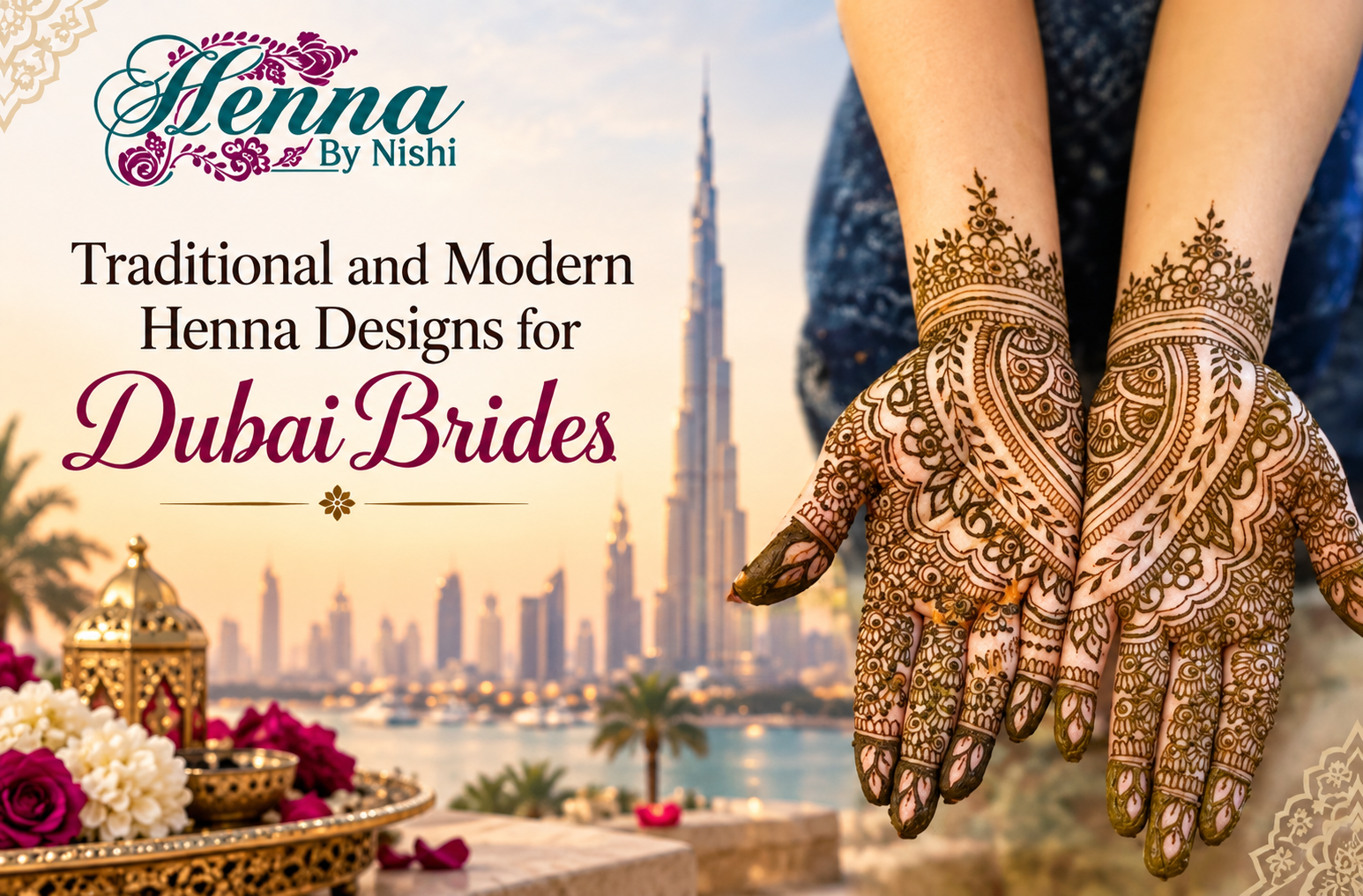 Henna Designs for Dubai Brides