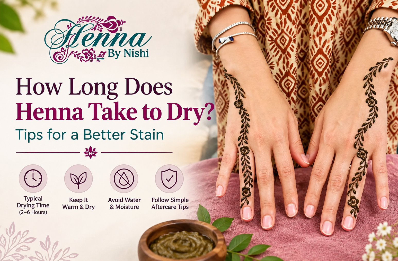 Henna Take to Dry